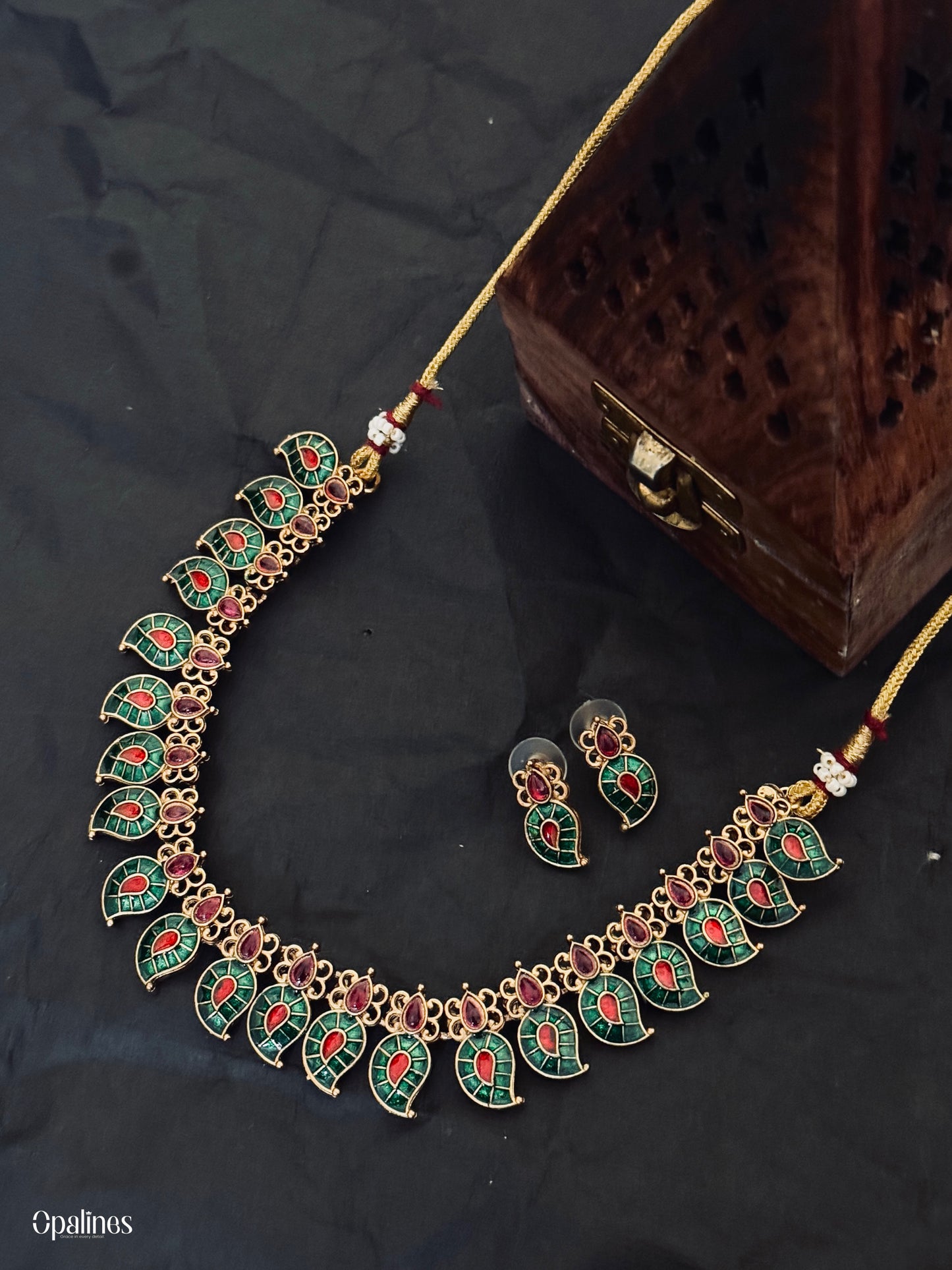 Necklace with Earrings