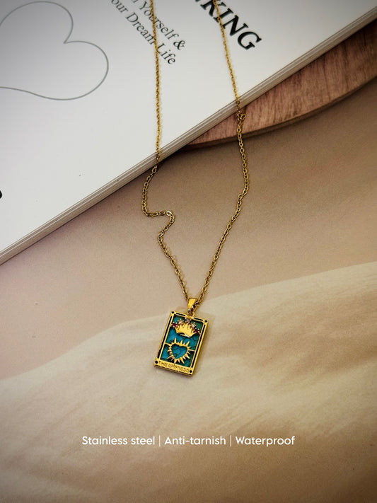 Stainless Steel Tarot Necklace