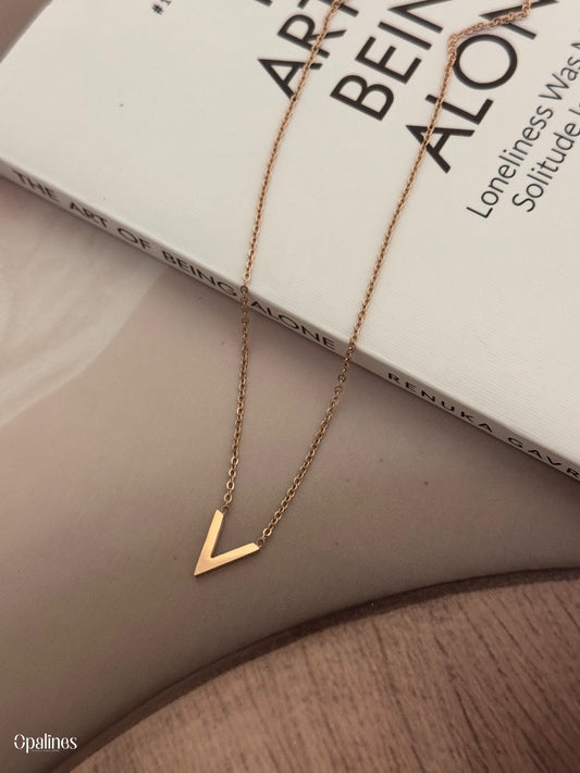 Gold Plated Stainless Steel Necklace