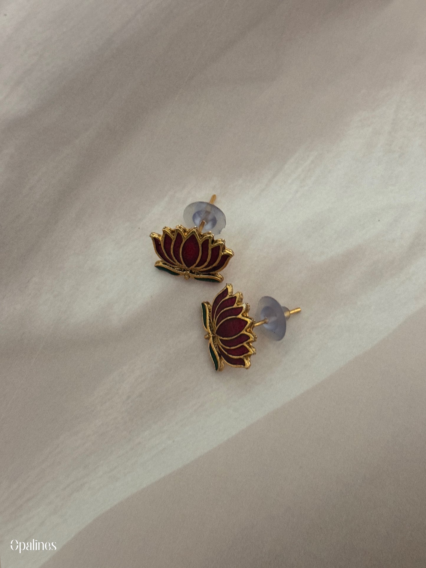 Trending Manju Warrior Lotus Chain with Earrings