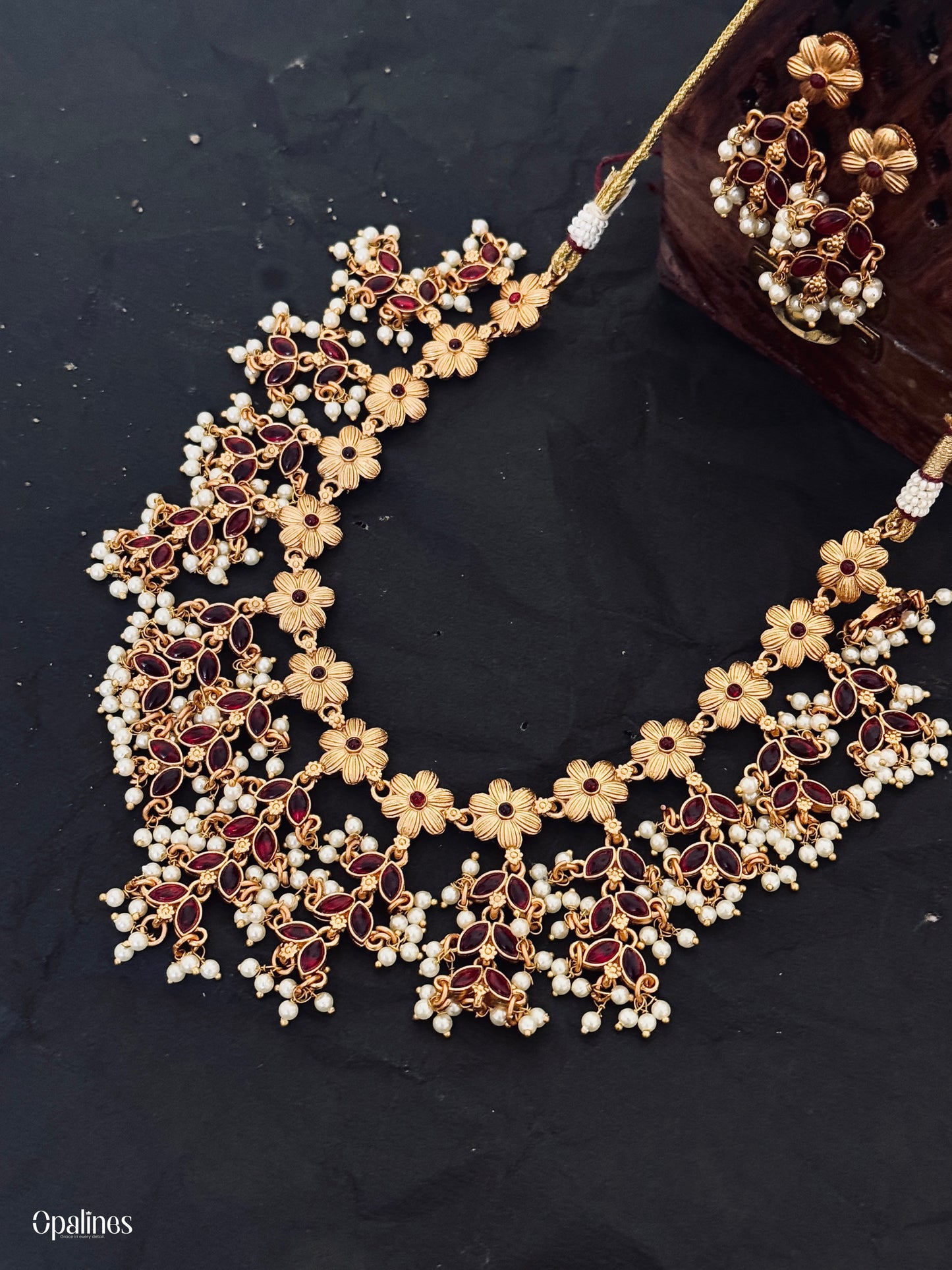 Premium Necklace with Earrings