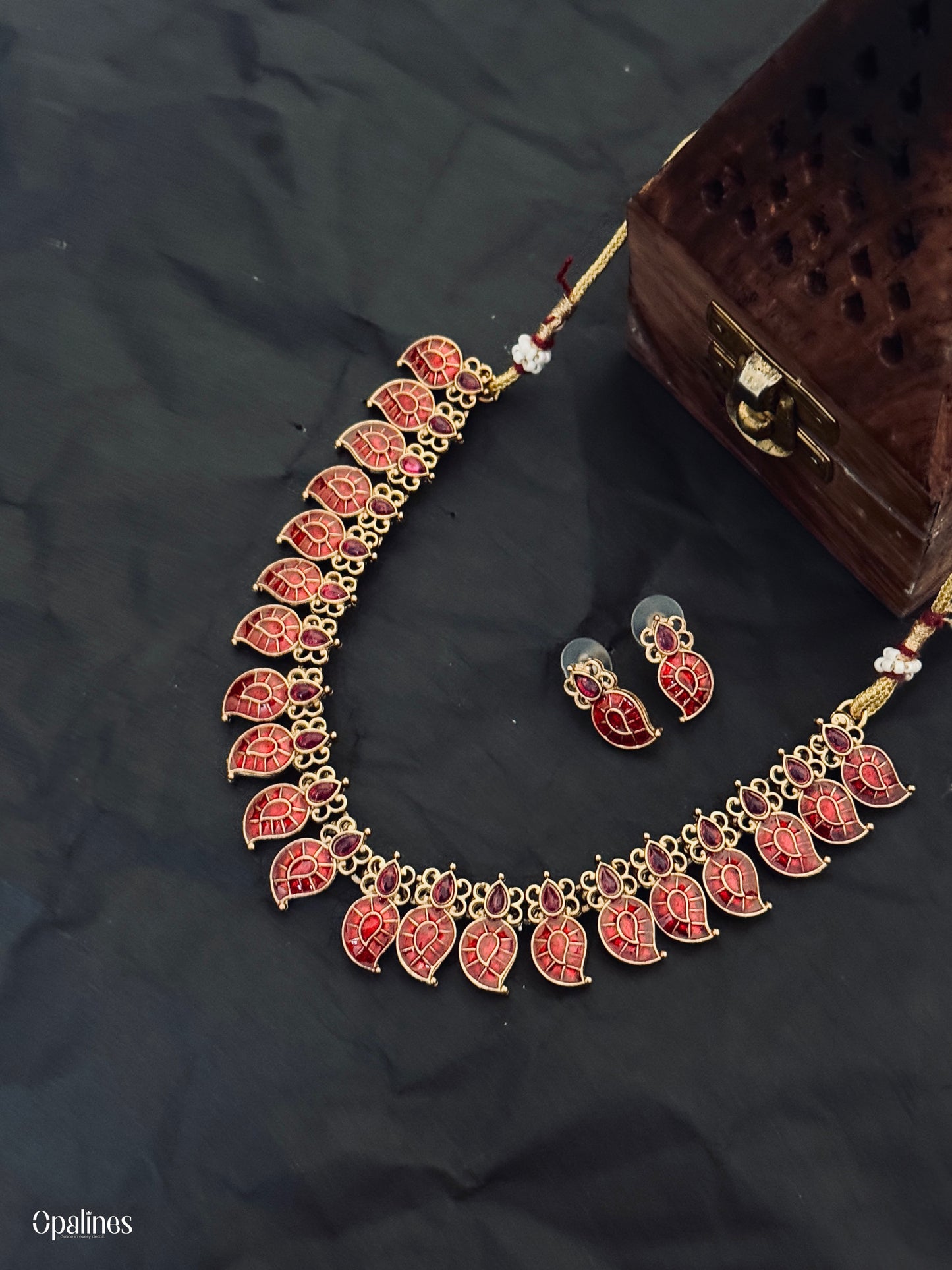 Necklace with Earrings