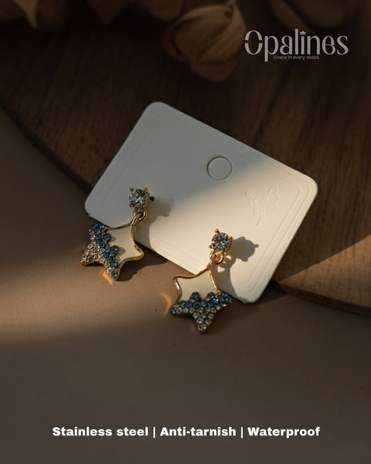 star-shaped earrings